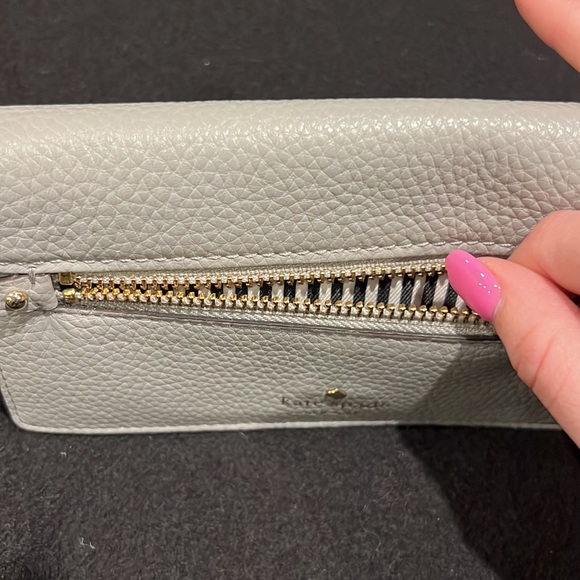 Grey Kate Spade Wallet - Picture 5 of 5